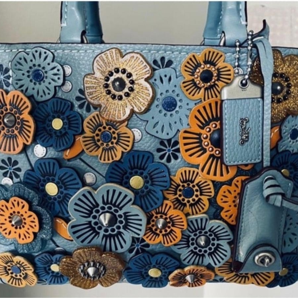 ROGUE 25 WITH GLITTER TEA ROSE (COACH 10512)
LH/STEEL BLUE - Picture 6 of 11